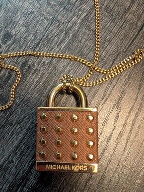 Michael Kors Padlock Necklace